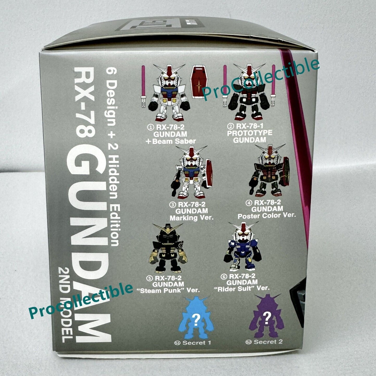 Bandai Namco New Sealed QMSV Mini RX-78 Gundam 2nd Model (1 Blind Box Figures)