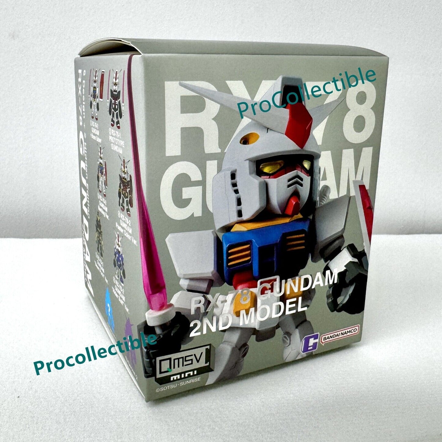 Bandai Namco New Sealed QMSV Mini RX-78 Gundam 2nd Model (1 Blind Box Figures)