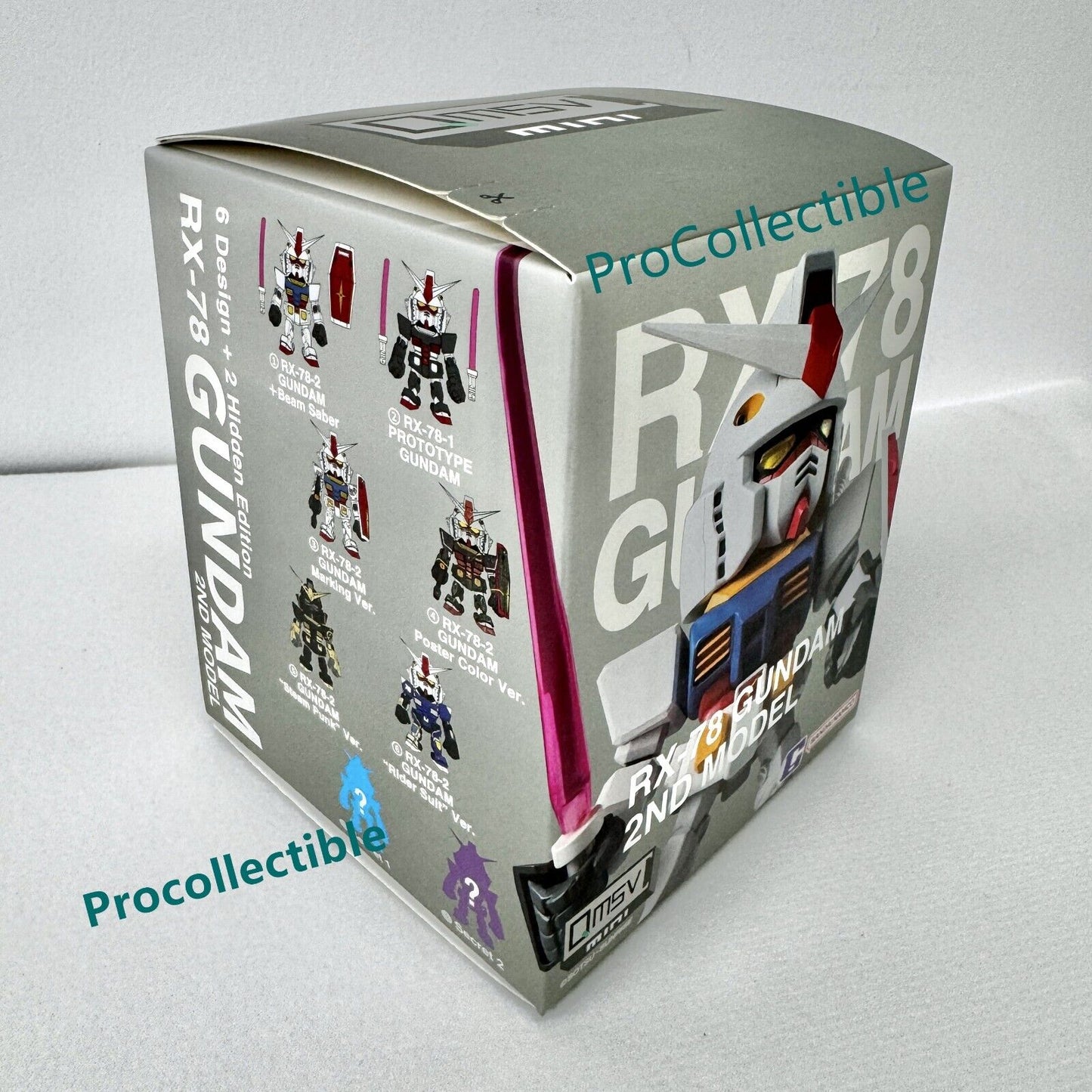 Bandai Namco New Sealed QMSV Mini RX-78 Gundam 2nd Model (1 Blind Box Figures)